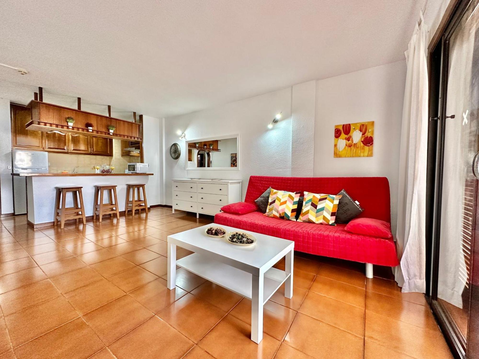 Apartamento Villa Fatima Лос Кристианос Екстериор снимка