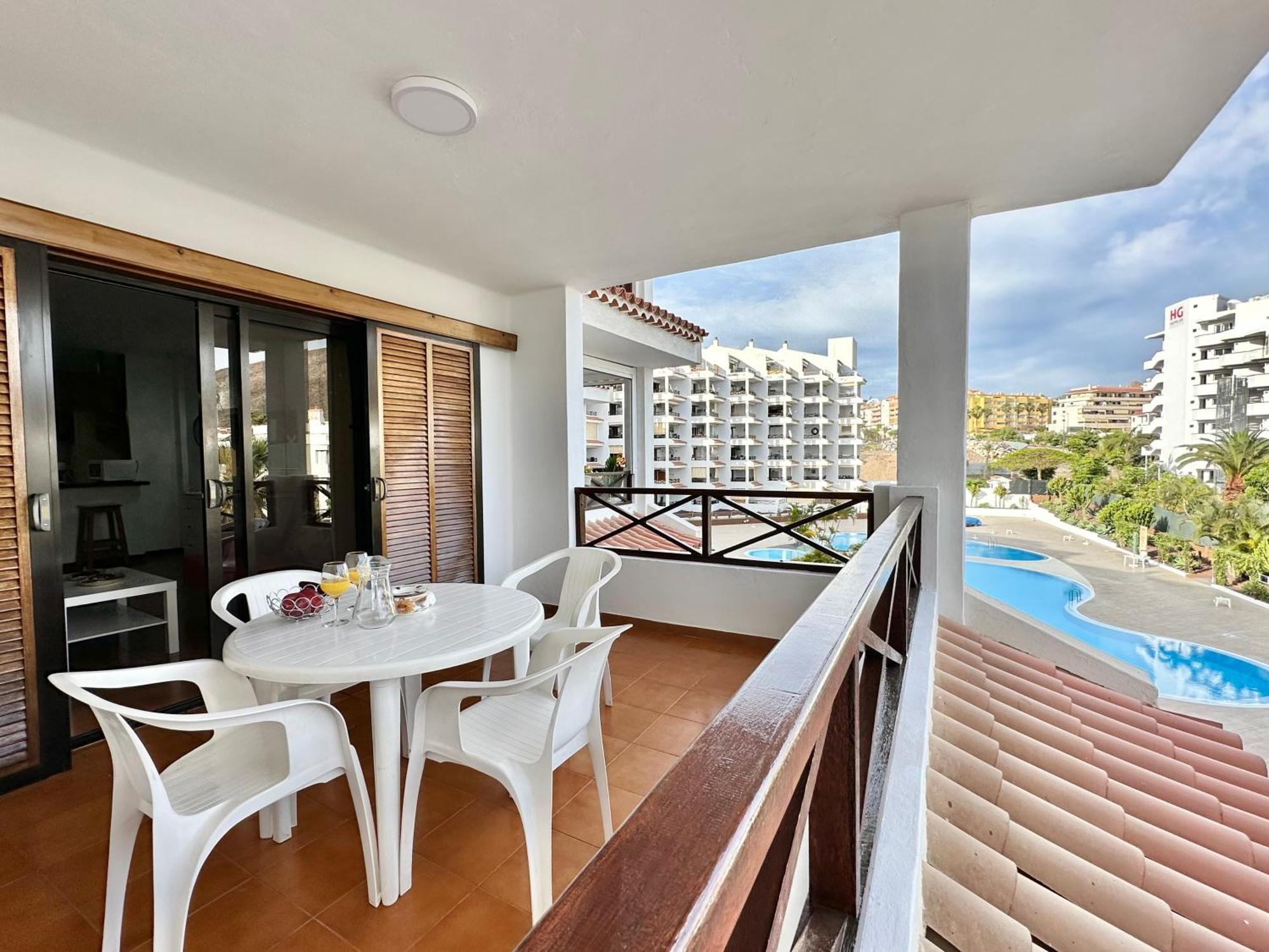 Apartamento Villa Fatima Лос Кристианос Екстериор снимка